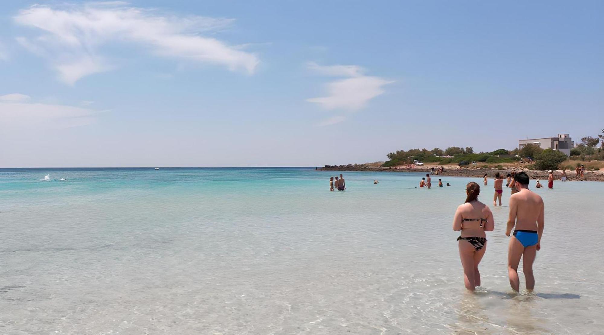 Emerald Residence Sleeps 12 With Sea View Porto Cesareo Exterior foto